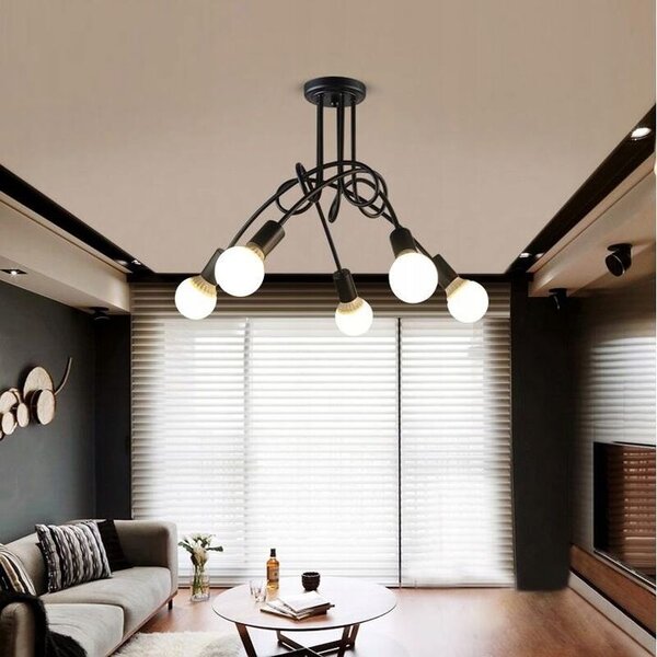 Lampa Paradise 5 Crna 392252