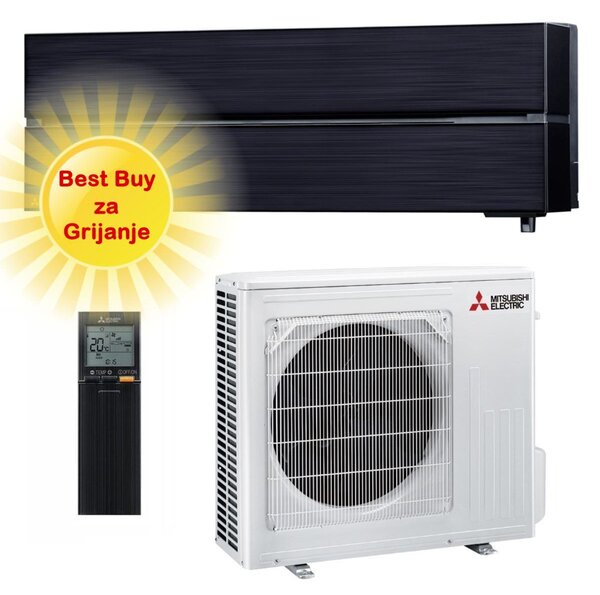 Mitsubishi Electric klima uređaj MSZ-LN50VGB/MUZ-LN50VG - 5 kW, kirigamine style, za prostor do 50m2, A+++ energetska klasa