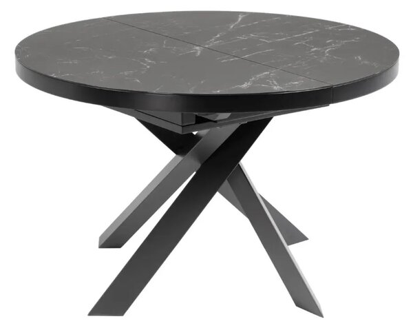 Vashanti razvlačni stol Ø 120 (160) cm porculan