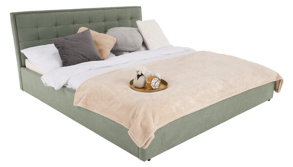 Bračni krevet 160 cm Essie (s podnicom) (mentol)