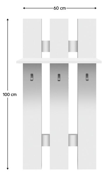 Vješalica Topta Typ 39 60 (bijela)