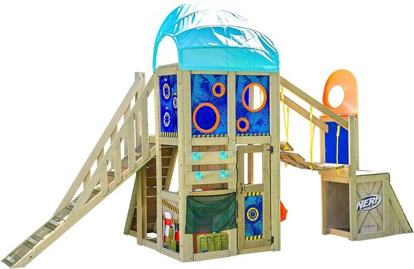Dječje igralište za vrt NERF BATTLE FORT 4,45x1,84 m