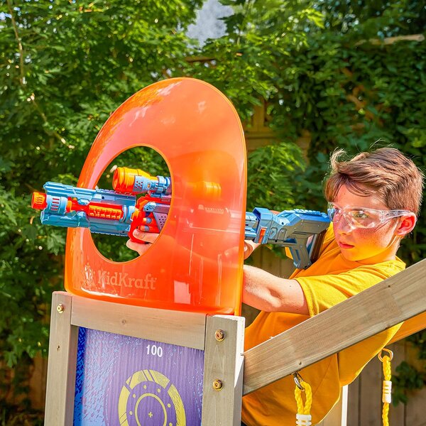 Dječje igralište za vrt NERF BATTLE FORT 4,45x1,84 m