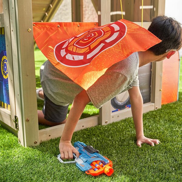 Dječje igralište za vrt NERF BATTLE FORT 4,45x1,84 m