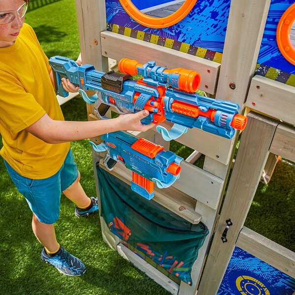 Dječje igralište za vrt NERF BATTLE FORT 4,45x1,84 m