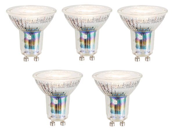 Set od 5 pametnih GU10 50mm prigušivih LED žarulja 4,7W 345 lm 2700-6500K
