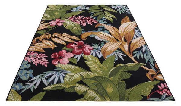 Crni vanjski tepih 160x235 cm Flair – Hanse Home