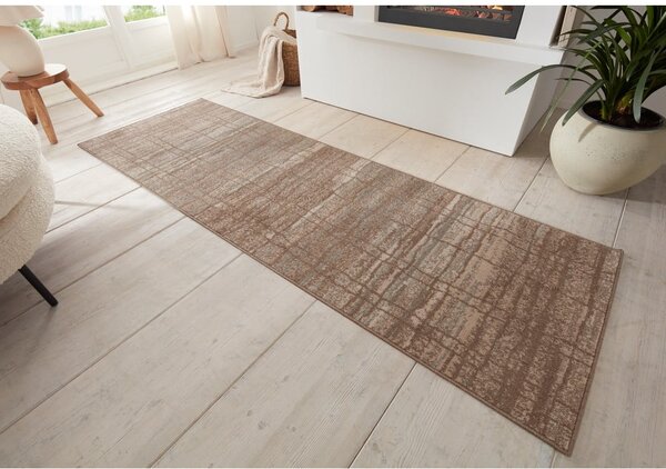 Smeđa/bež staza 80x200 cm Terrain – Hanse Home