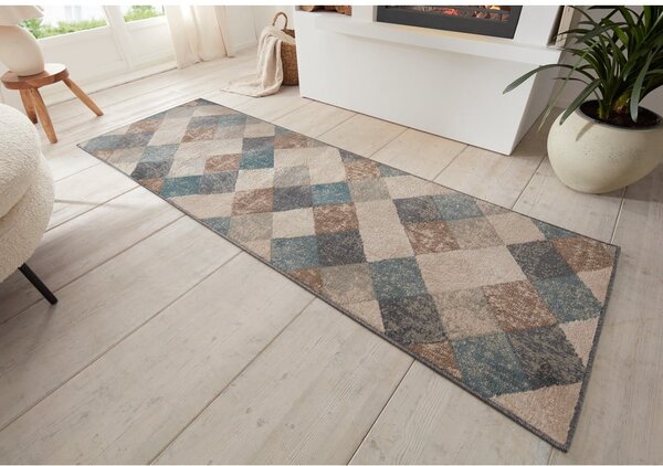 Plava/bež staza 80x200 cm Terrain – Hanse Home