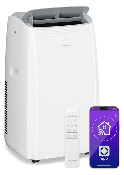 Klarstein Grandbreeze mobilni klima uređaj | 14000 BTU | 42 cm | 56 m² | Energetski razred A