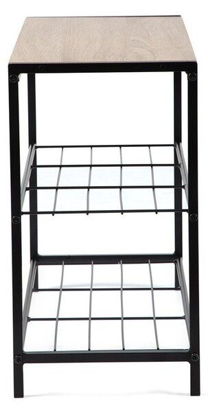 Crni željezni ormarić za cipele 63x44x30 cm Asten – Bonami Essentials