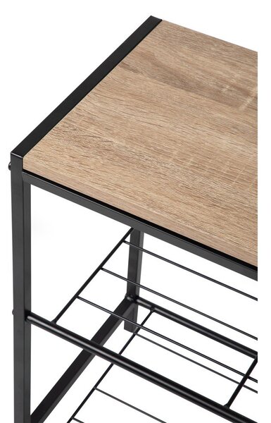 Crni željezni ormarić za cipele 63x44x30 cm Asten – Bonami Essentials