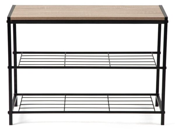 Crni željezni ormarić za cipele 63x44x30 cm Asten – Bonami Essentials