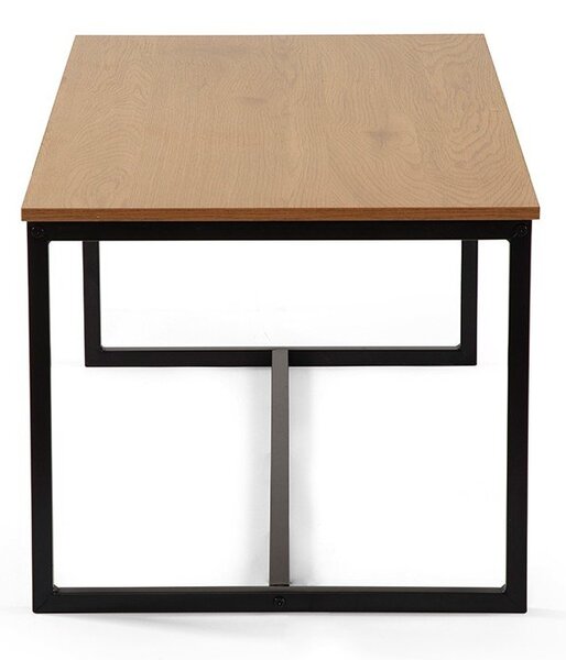 Stolić za kavu u dekoru hrasta u prirodnoj boji 47x90 cm Norden – Bonami Essentials