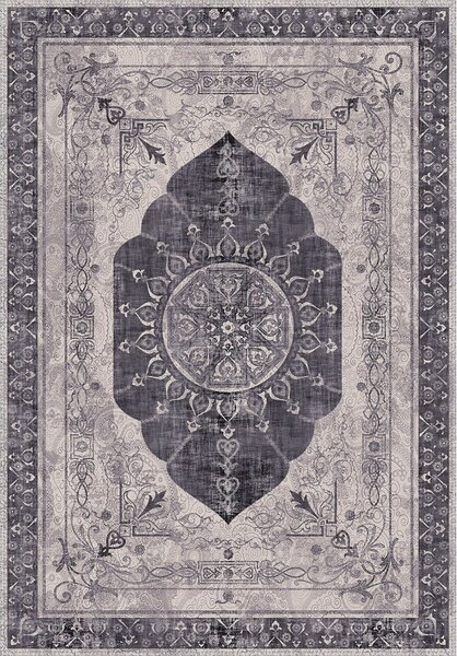 Sivi tepih Vitaus Lucia, 80 x 150 cm