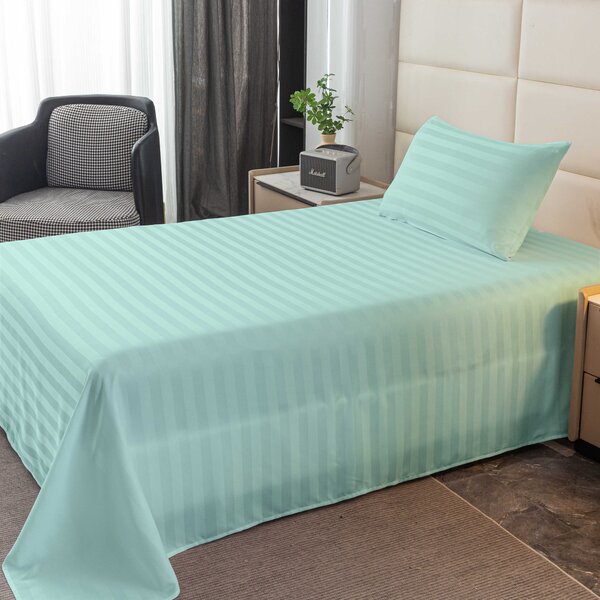 Hotelska plahta od mikrovlakana 140x240 cm i jastučnica 50x70 cm JASMINE, mentol Tip kopčanja: hotelski džep