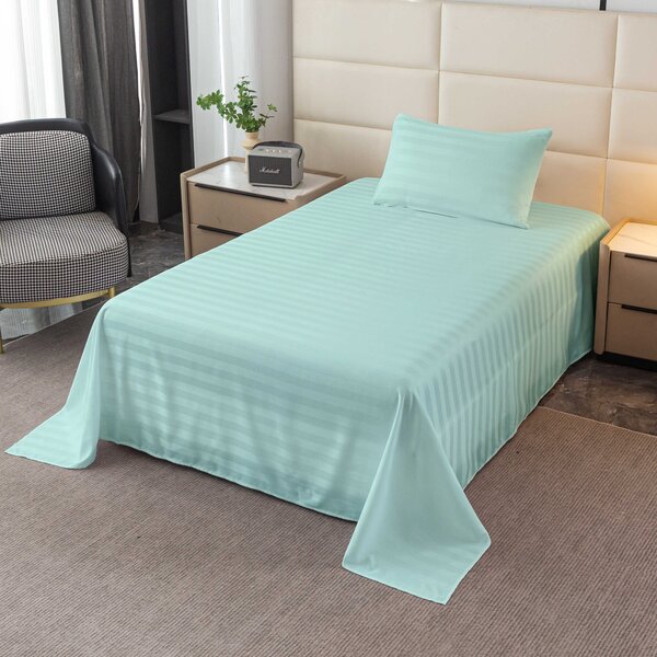 Hotelska plahta od mikrovlakana 140x240 cm i jastučnica 50x70 cm JASMINE, mentol Tip kopčanja: hotelski džep