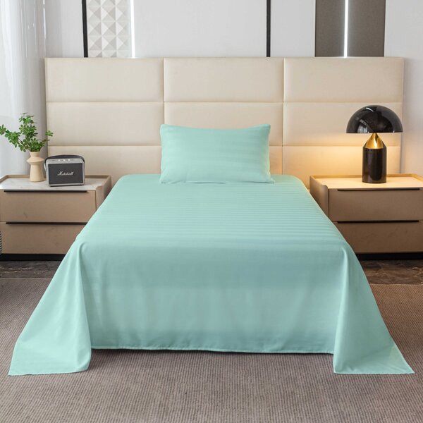 Hotelska plahta od mikrovlakana 140x240 cm i jastučnica 50x70 cm JASMINE, mentol Tip kopčanja: hotelski džep