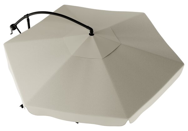 Vrtni sklopivi suncobran LEVI 300 cm, bež + besplatna torba