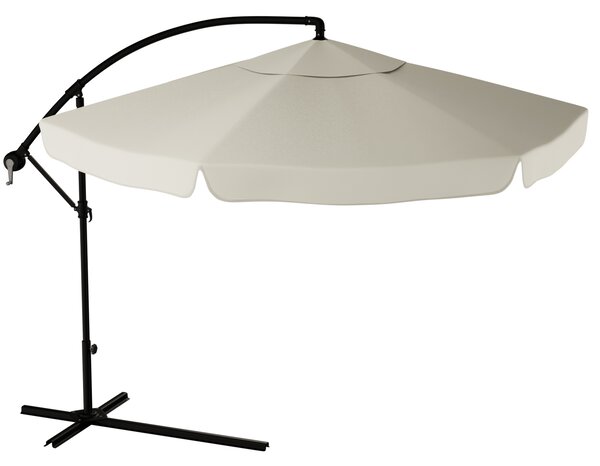 Vrtni sklopivi suncobran LEVI 300 cm, bež + besplatna torba