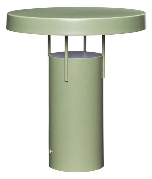 Zelena LED stolna lampa s mogućnosti zatamnjivanja s metalnim sjenilom (visina 28 cm) BringMe – Hübsch