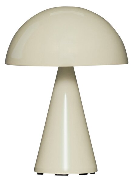 Krem LED stolna lampa s mogućnosti zatamnjivanja (visina 20 cm) Mush – Hübsch