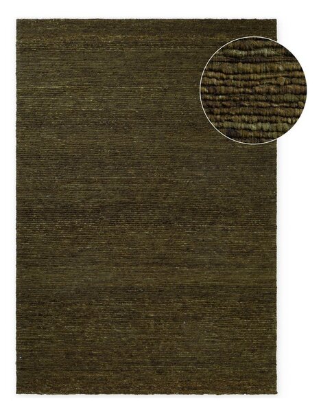 Tamno zeleni ručno rađen vunen tepih 120x170 cm Bexley Woolwich – Ted Baker