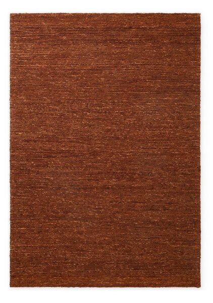 Smeđi ručno rađen vunen tepih 80x150 cm Bexley Woolwich – Ted Baker