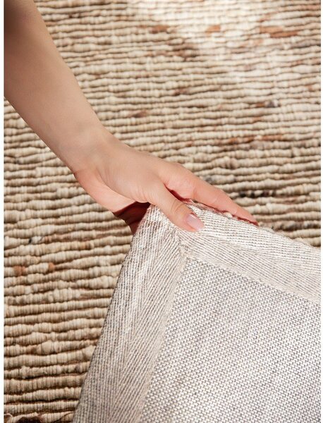 Bež ručno rađen vunen tepih 80x150 cm Bexley Woolwich – Ted Baker