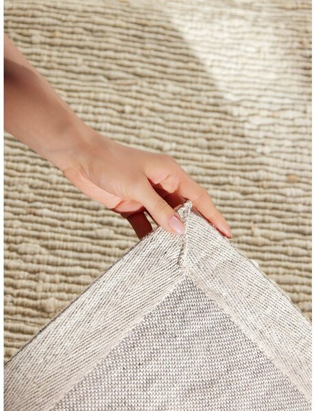 Krem ručno rađen vunen tepih 120x170 cm Bexley Woolwich – Ted Baker