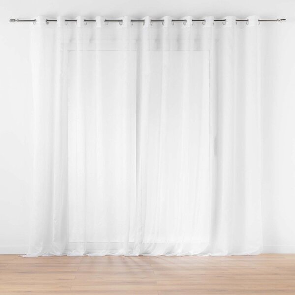 Bijela prozirna zavjesa od voila 400x240 cm Lissea – douceur d'intérieur
