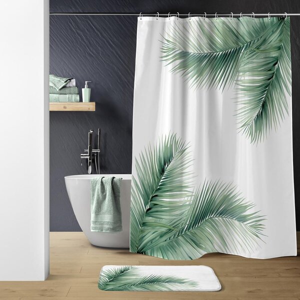 Tuš zavjesa 180x200 cm Havane – douceur d'intérieur