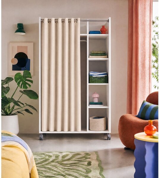 Bijeli/bež ormar 100x160 cm Kit – Tvilum