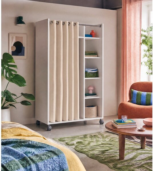 Bijeli/bež ormar 100x160 cm Kit – Tvilum