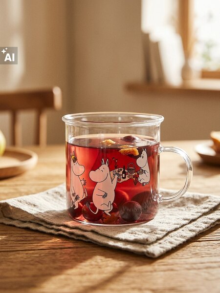 Sinsay - Staklena šalica s ručkom The Moomins