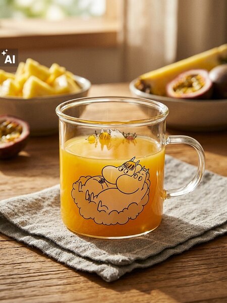Sinsay - Staklena šalica s ručkom The Moomins