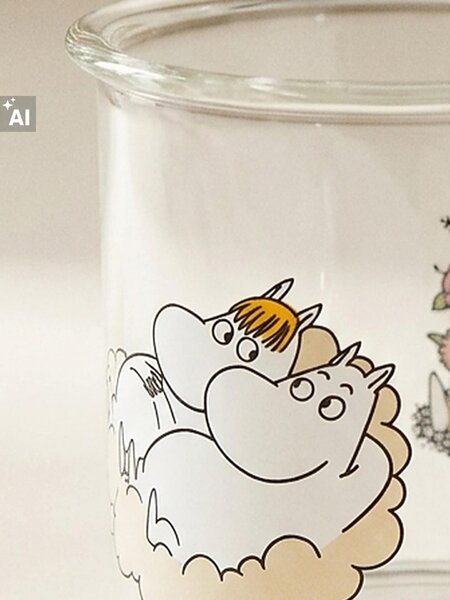 Sinsay - Staklena šalica s ručkom The Moomins