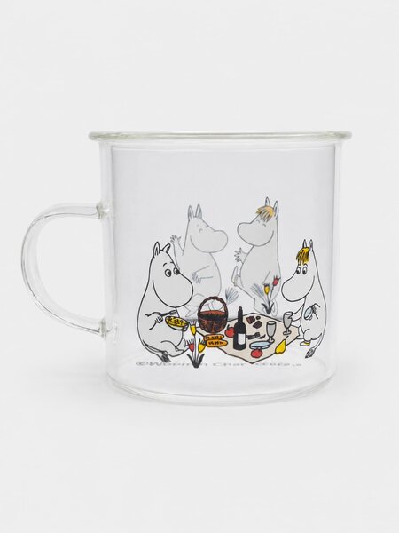Sinsay - Staklena šalica s ručkom The Moomins