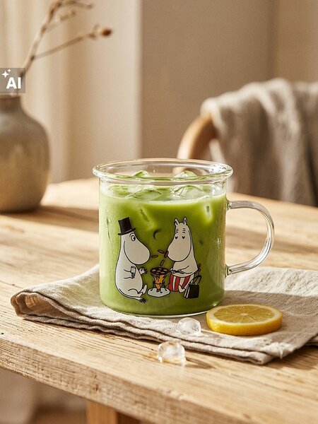 Sinsay - Staklena šalica s ručkom The Moomins