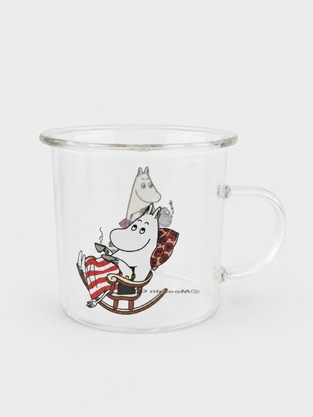 Sinsay - Staklena šalica s ručkom The Moomins
