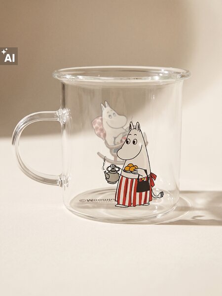 Sinsay - Staklena šalica s ručkom The Moomins