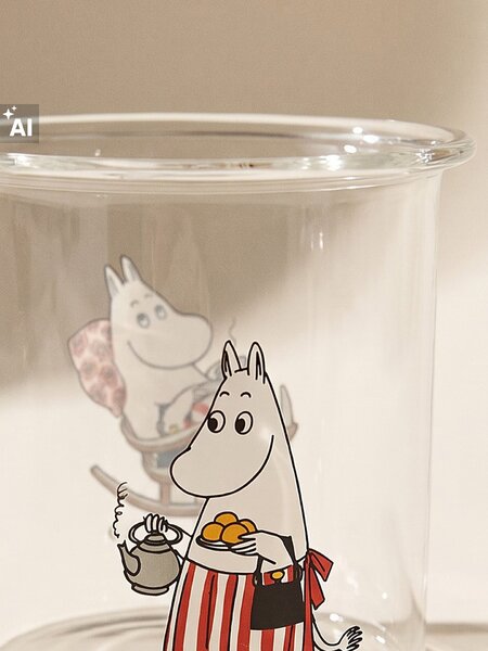 Sinsay - Staklena šalica s ručkom The Moomins