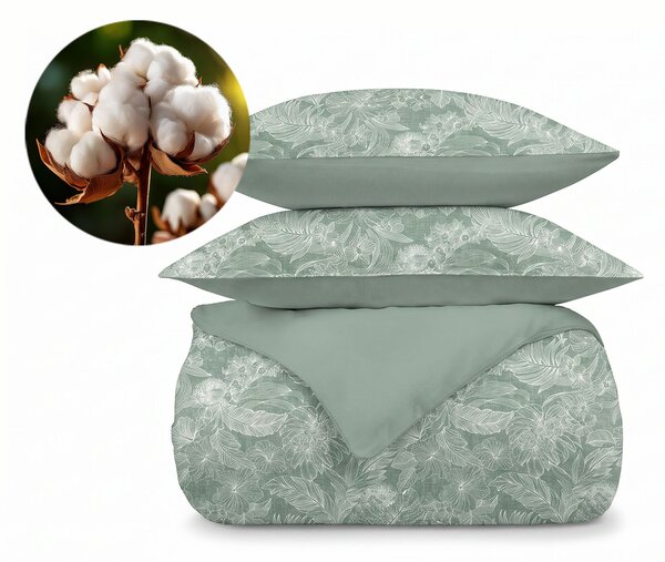 Posteljina Nature Motive Dormeo zelena