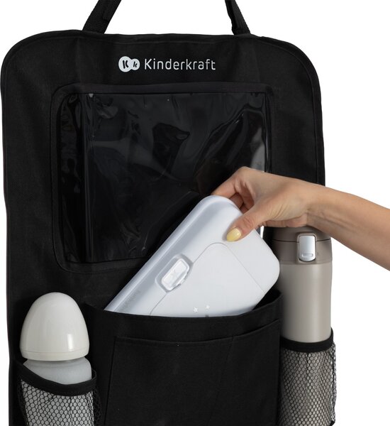 Kinderkraft organizer 2u1 za auto - Black