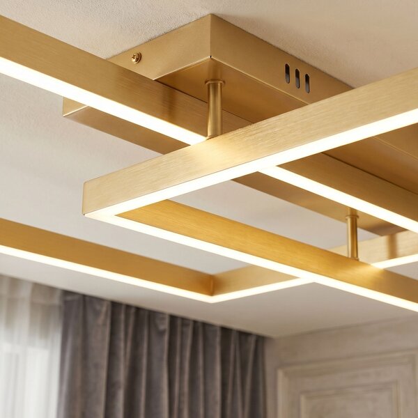 Stropna lampa LED SWE060-C BRUSH GOLD