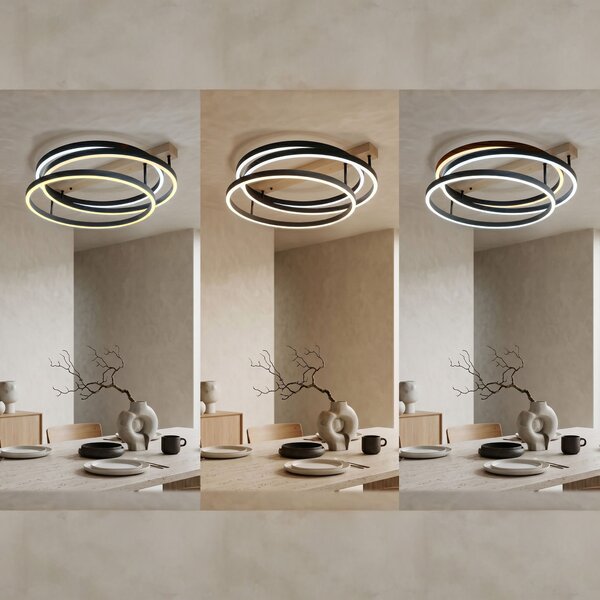 Stropna lampa LED SWE058-C BLACK