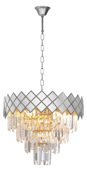 CARISMA CHROME luster 9xE14