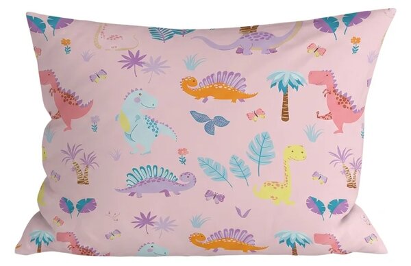 Set dječje posteljine od mikrovlakana DINO ISLAND u boji + jastučnica 50 x 70 cm BESPLATNO