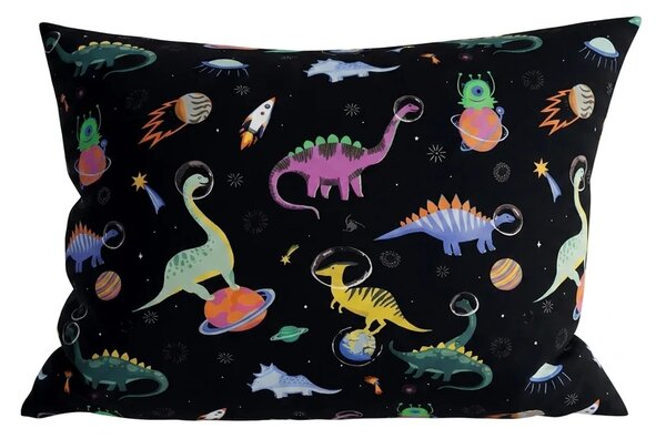Set dječje posteljine od mikrovlakana DINO SPACE šarena + Jastučnica 50 x 70 cm BESPLATNO
