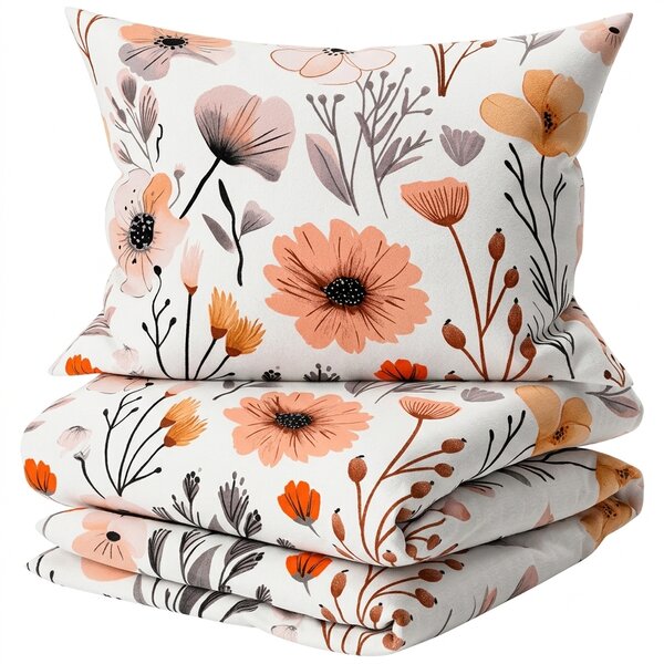 Set posteljine od mikrovlakana BOTANIX u boji + Jastučnica 45 x 45 cm BESPLATNO